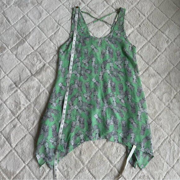 Francesca’s | Green Chevelle Pineapple Swim Cover-Up | Size Small, Medium - Picture 8 of 8
